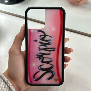 iPhone 12 Pro Max Wildflower Case - Scorpio Zodiac